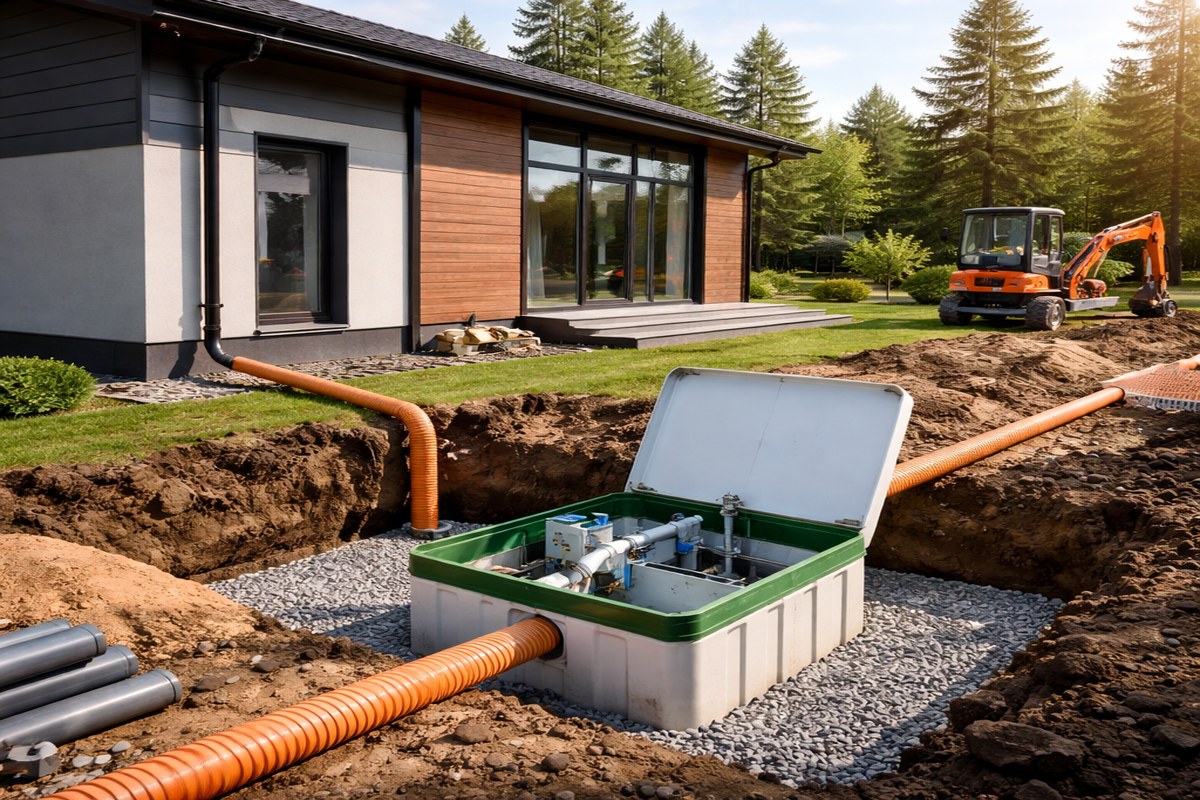 монтаж канализации частный дом Ярославль