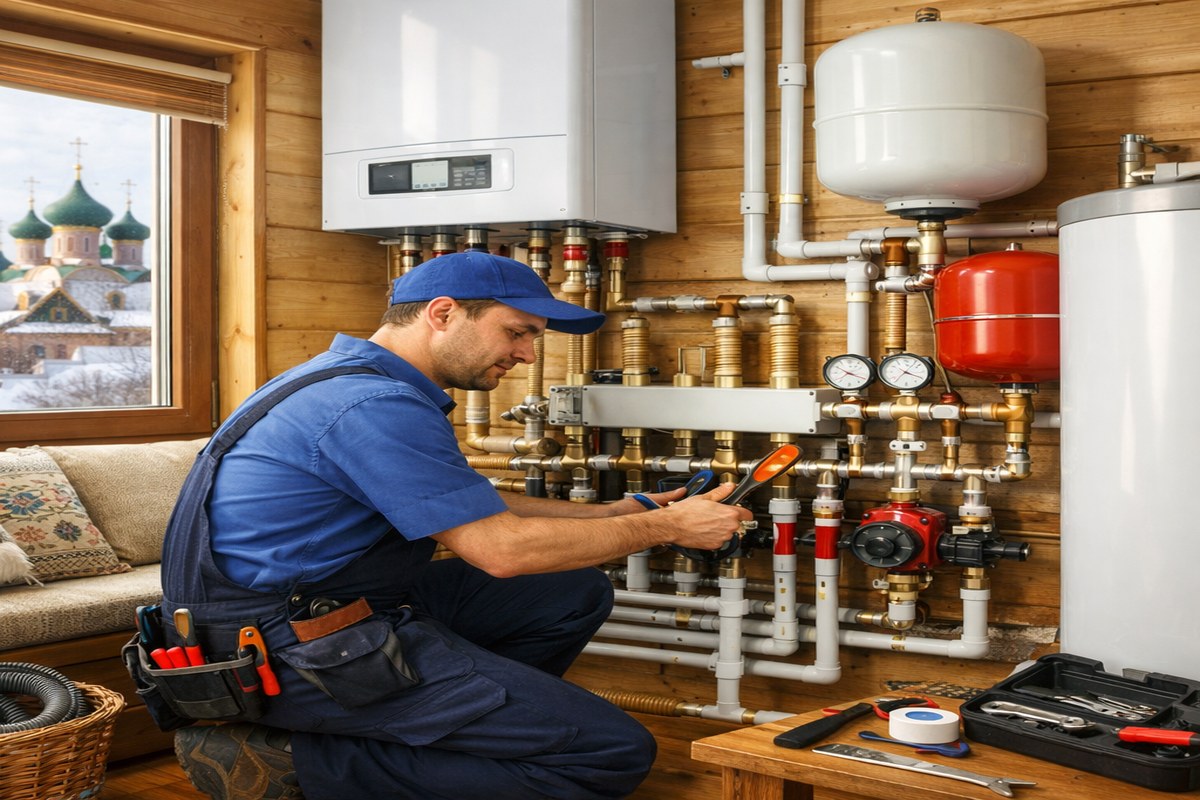 монтаж системы отопления Ярославль