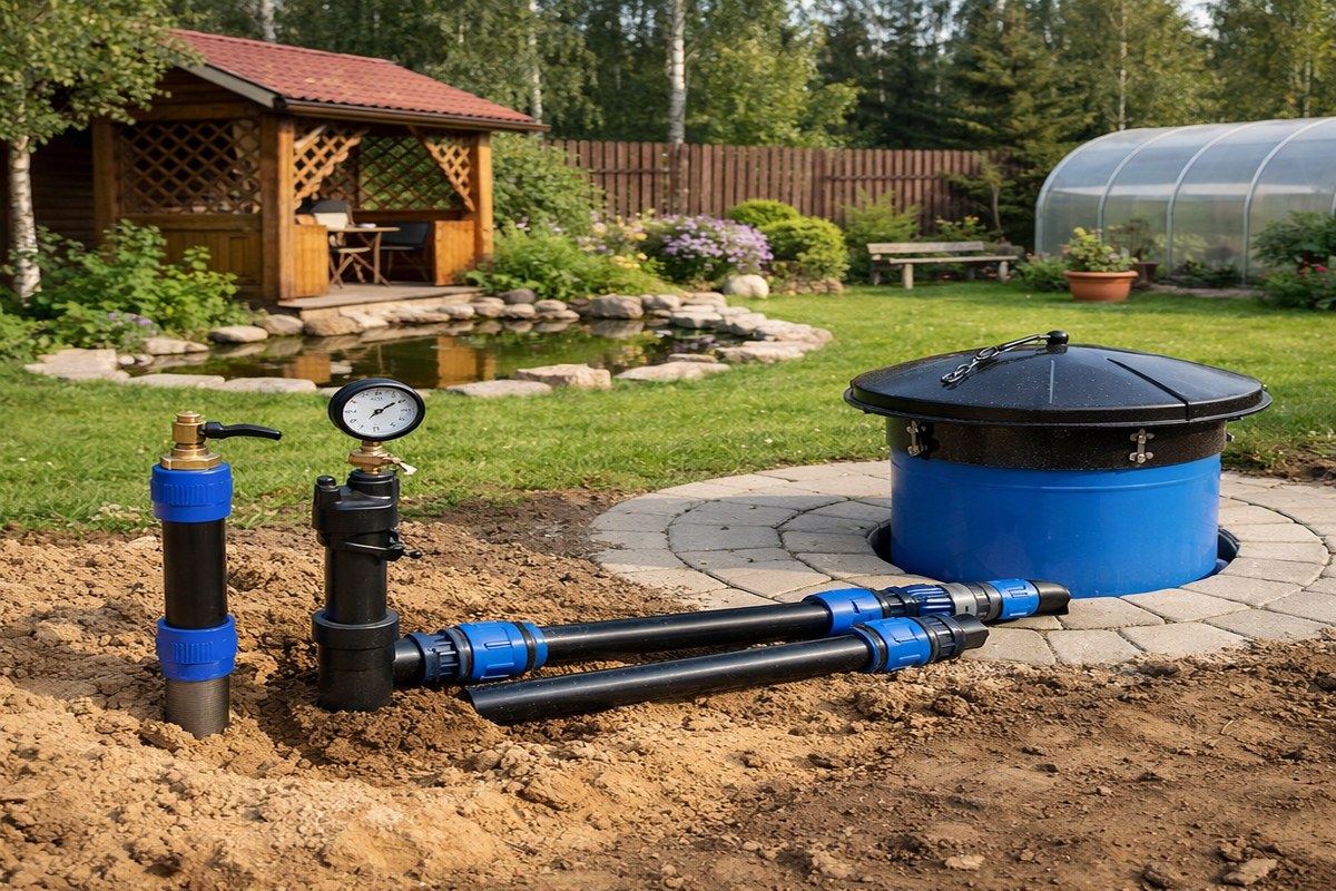 монтаж водоснабжения частный дом Ярославль