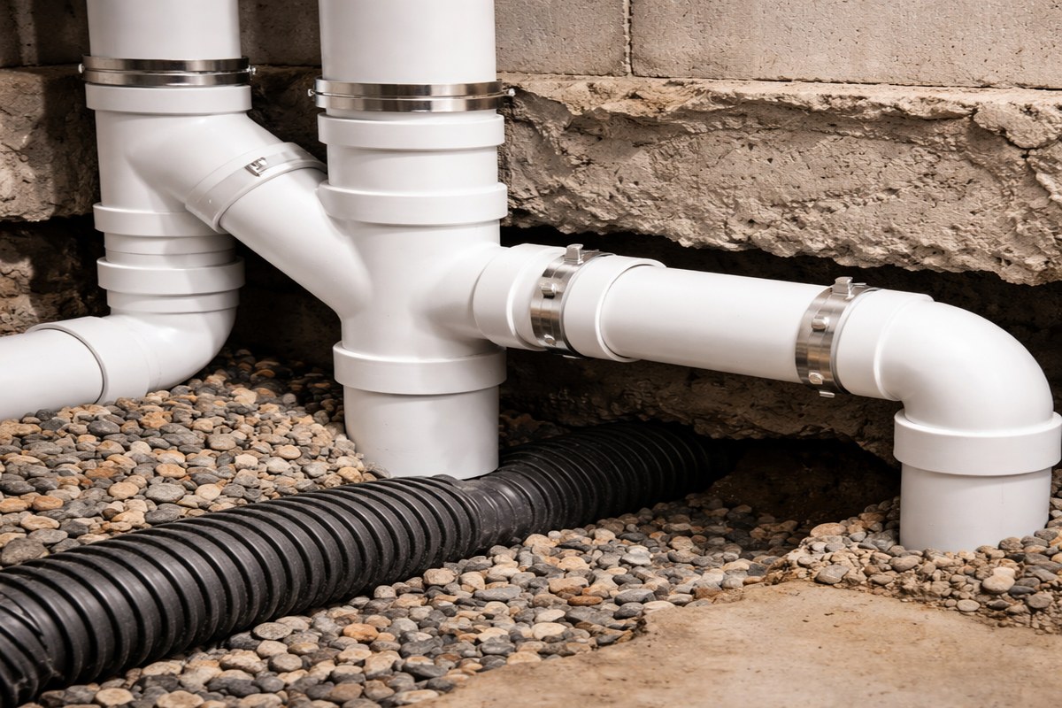 внутренняя канализация частный дом