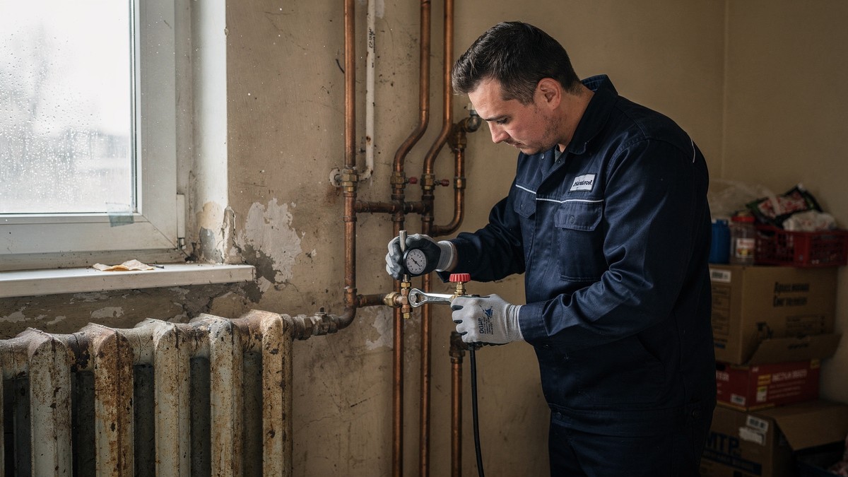 подготовка системы отопления к зиме