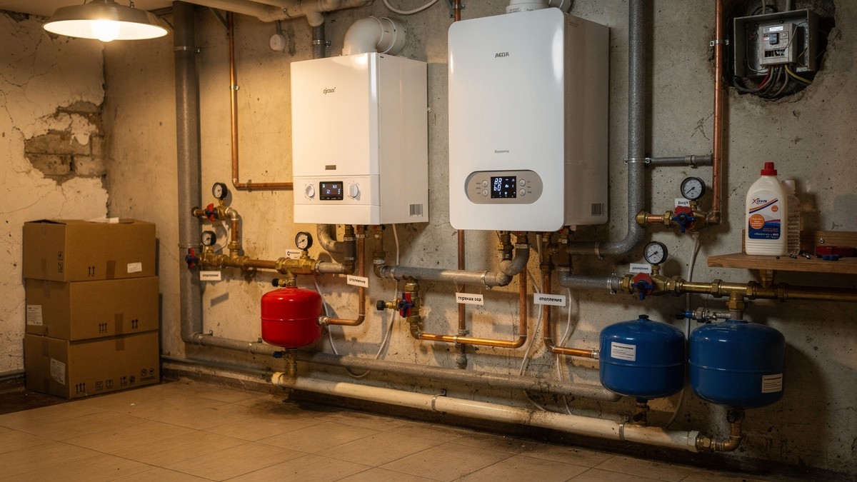 какой газовый котёл выбрать