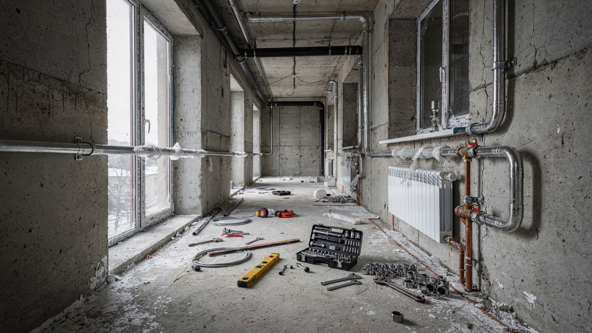 шум в трубах отопления