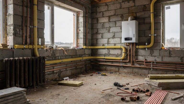 Газовое отопление в частном доме Ивановской области: с чего начать
